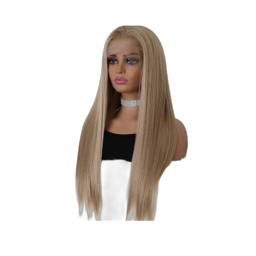 24" Blonde 13x4 Lace Front Human Blend Wig
