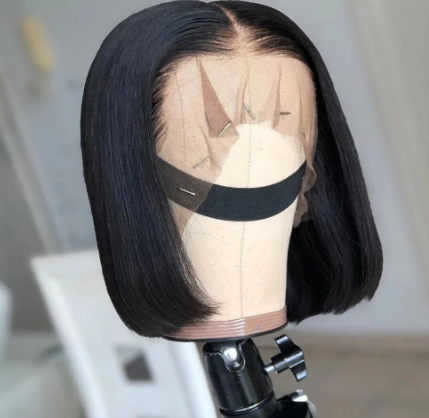 Brazilian Human Hair Lace Frontal Bob Wig