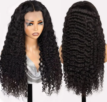 Glueless Water Curl 13x6 HD Lace Human Hair Wig