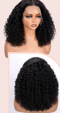5x5 Gluess Human Hair Water Curl Wig